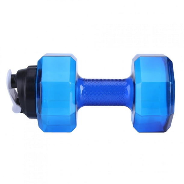 Sports Water Bottle,Large Capacity Dumbbell Shaped Exercise Water ...