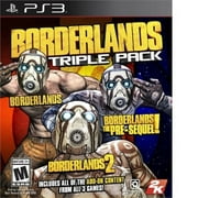 Borderlands Triple Pack, 2K, PlayStation 3, 710425477041