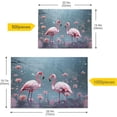 thumbnail image 4 of FREEAMG Pink Flamingos 1000 Piece Large Jigsaw Puzzle for Adults - Game Interesting Toys - Hand Made Puzzles Personalized Gift, 4 of 7