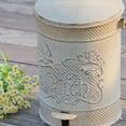 thumbnail image 4 of 2 Gal Vintage Small Step On Trash Can With Lid Liner and Handle, Farmhouse Rustic Garbage Can Watse Bin for Living Room Bathroom Office, 4 of 5