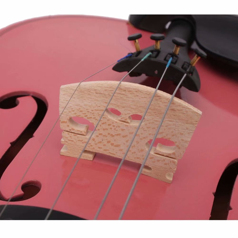 IVV New 4/4 Acoustic Violin With Case Bag /Bow /Rosin , Pink