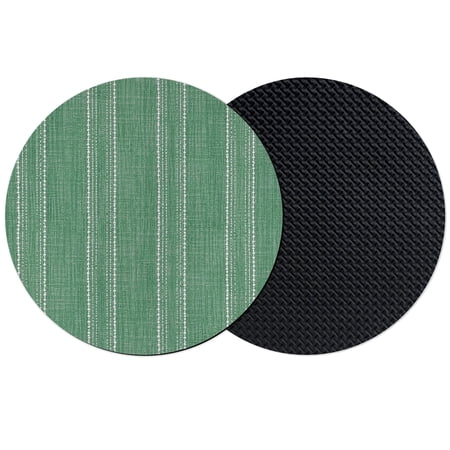 Dark Green Stripe Coasters Set of 2 Absorbent Coasters for Drinks Farmhouse Vintage Minimalist Geometric Coaster for Desk Coffee Table Protection Home Decor House Warming Gifts 4