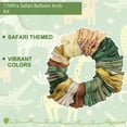 thumbnail image 3 of Juego de guirnaldas con forma de arco con globos Jungle Safari para Ouddy Party, 170 unidades, 3 of 7