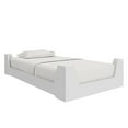 thumbnail image 6 of Little Seeds Maverick Montessori Toddler Floor Bed with 2 Heights, White, 6 of 19