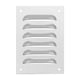 thumbnail image 1 of Cubierta de ventilación de aluminio Uxcell de 4 x 6 pulgadas, cubierta de rejilla de aire, cubierta de ventilación HVAC con louver, tono plateado, 1 of 7