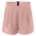 thumbnail image 6 of Curuila Womens Two Piece Set Shorts Suit Solid Color Square Neck Sleeveless Shirts Comfort Casual Outfit Set Rd1 Size M, 6 of 8