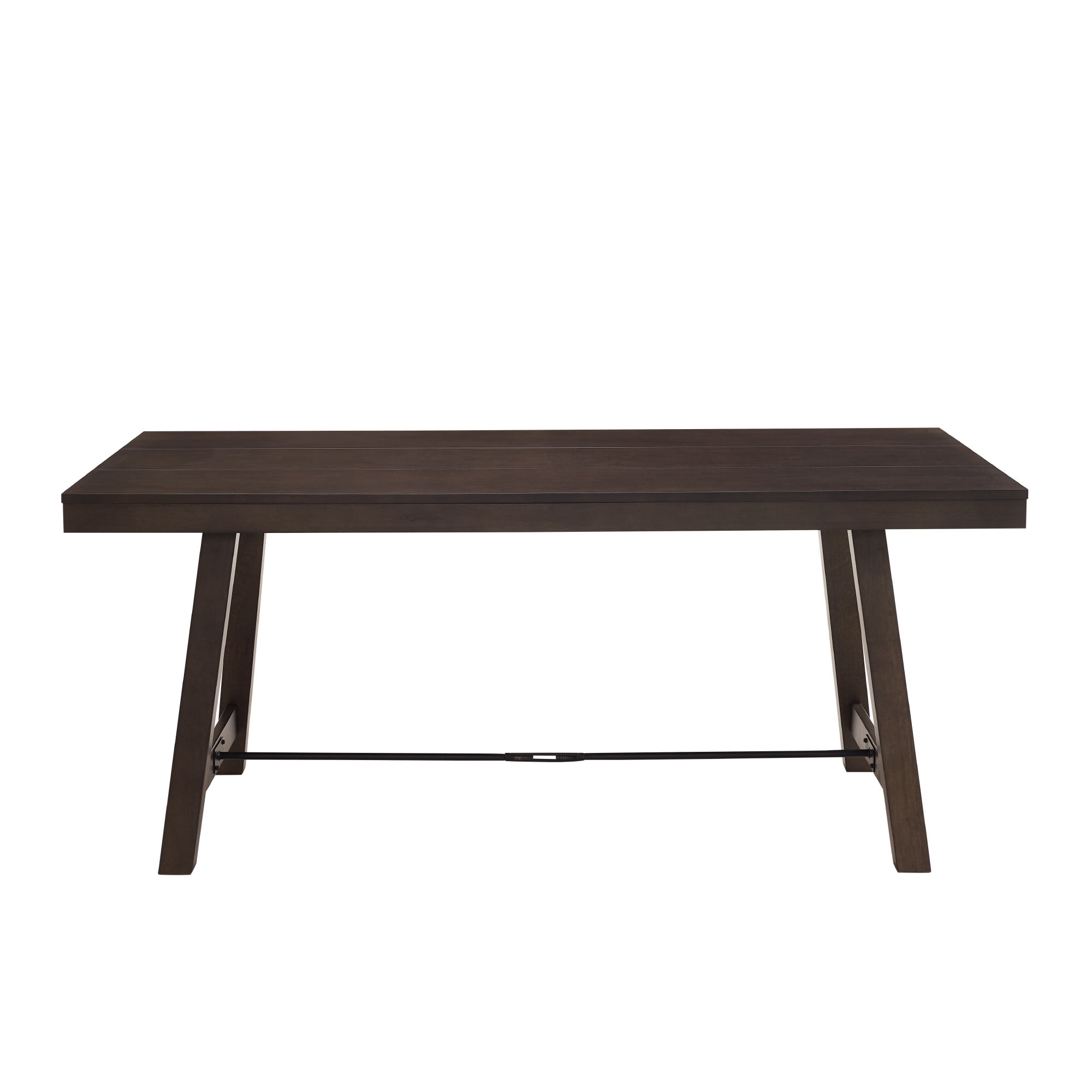 Manor Park Modern Farmhouse Dining Table with Metal Stretcher