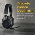 thumbnail image 5 of Jabra Evolve2 85 - USB-A MS Teams Stereo - Black Wireless Headset / Music Headphones Black, 5 of 5
