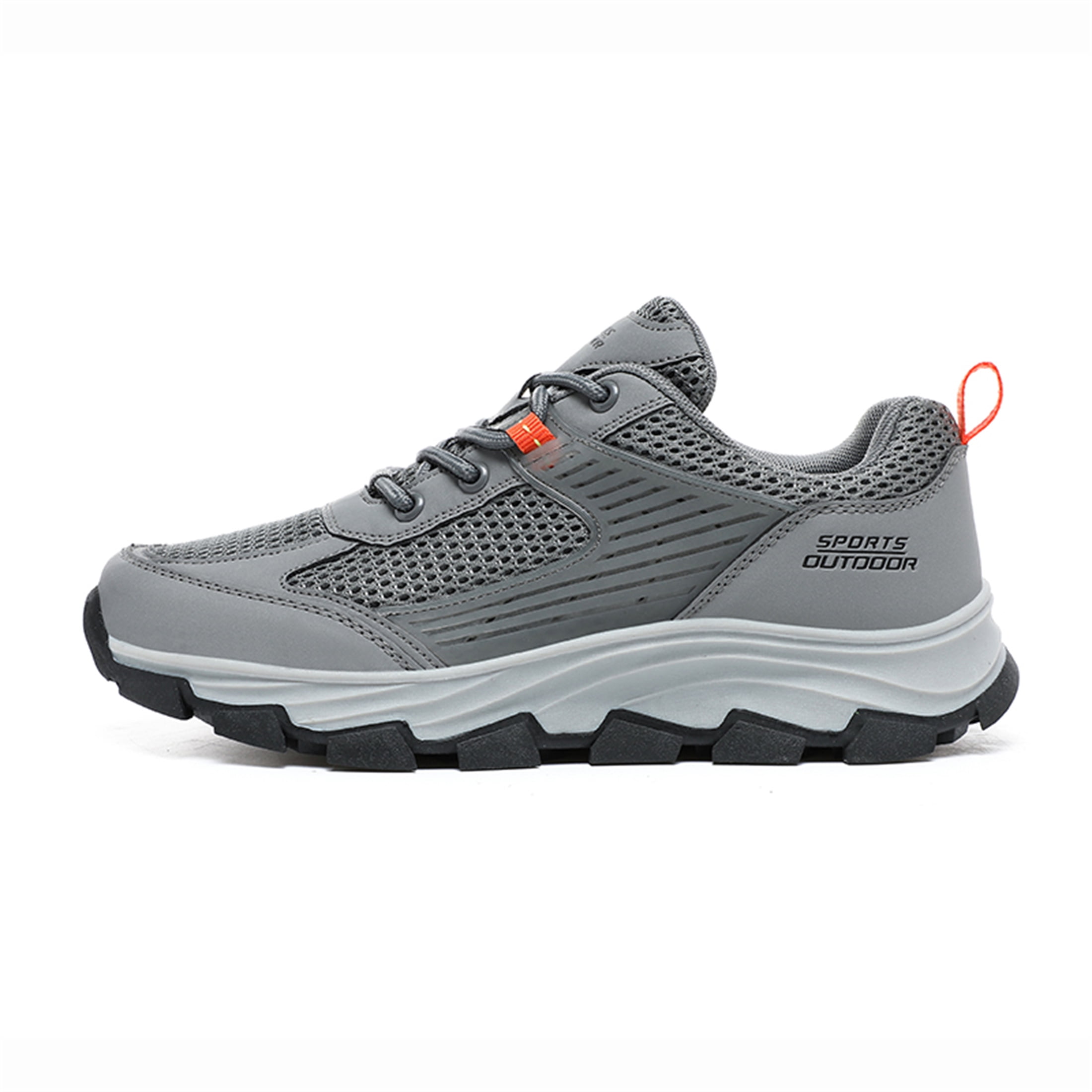 YOURDIARY Womens Mens Hiking Shoes Comfortable Lightweight Breathable Anti-Slip Outdoor Walking Shoes Sneakers
