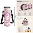 thumbnail image 7 of Yuyamidu Pink Axolotl Daisy Backpack Set for Girls Ages 6-12 4Pcs 17 Inch Kids Schoolbag with Lunch Bag Pencil Case Water Bottle Bag for Elementary School Travel Daypack, 7 of 7