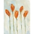 thumbnail image 2 of Nichols, Liz 26x32 White Modern Wood Framed Museum Art Print Titled - Painted Tulips III, 2 of 4