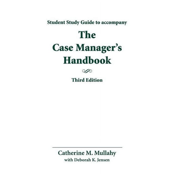 Study Guide for Case Manager's Handbook: ., (Paperback)