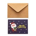thumbnail image 1 of Cateissary 10 piezas de tarjetas impresas de dibujos animados de felicitación de Navidad con sobres, papelería, invitaciones para Baby Shower, Type2 NO2, 1 of 6