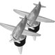 thumbnail image 3 of BRIGHTFUFU 2 tapones de metal para botellas de vino tinto con forma de avión para accesorios de bar., 3 of 7