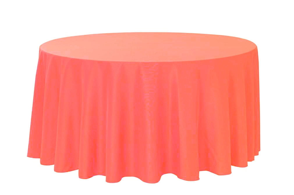 Ycc Linen 120 Inch Round Polyester Tablecloth Navy Blue Com