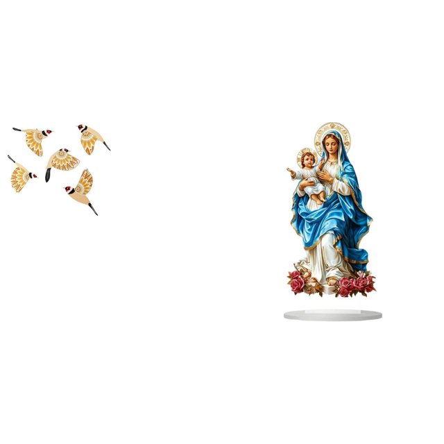 Letrero de pájaro de madera para pared, adorno decorativo de escritorio acrílico, material ligero, adecuado para regalar, decoración del hogar, escrit