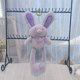 thumbnail image 5 of Conejo de peluche con orejas que se tiran, juguetes para bebés, muñeco de conejito suave, juguetes para niños, regalos para niñas, llaveros, juguetes de peluche para niños, 5 of 5