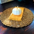 thumbnail image 2 of Made By Nature Round Woven Seagrass Placemats, Set of 2, Chunky Weave, 15 3/4 Inches Diameter, Sustainably Harvested Natural Sea Grass, 2 of 9