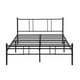 thumbnail image 5 of Cama Matrimonial de Metal, Color Negro (Sin Colchón, 197*141cm), 5 of 8