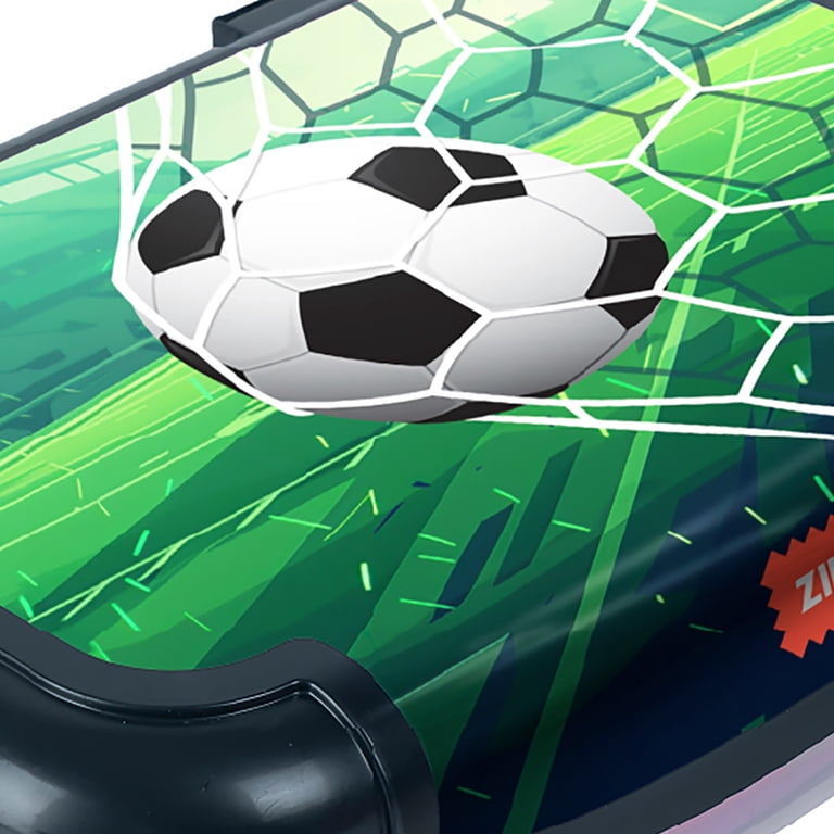 Recycled Plastic Pencil Box, Soccer Theme, Large Capacity photo 8