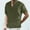 Army Green, variant on TIMIFIS Men's White Cotton Linen Shirt Long Sleeve Hippie Casual Beach T Shirts-WhiteFall