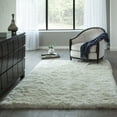 thumbnail image 5 of Momeni Enchanted Shag Solid Print Area Rugs, Off-White,96"x120", 5 of 5