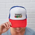 thumbnail image 6 of CafePress - Go Veggie! - Adjustable Unisex Printed Trucker Hat with Mesh Back, 6 of 10