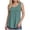 B90-Green, variant on Hollow Out Wrap Sleeveless Camisole Summer Vacation Loose Tank Top Holiday Sleeveless Shirt Casual Vest Women Tank Top(Grey,S)