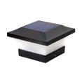 thumbnail image 2 of Luces solares de seguridad para exteriores luces LED superiores de columna Wdftyju Solar lámpara de Pilar impermeable para exteriores decoración de vallas de jardín, 2 of 9