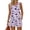 Purple, variant on Womens Halloween 2 Piece Sets Witch Hat Pumpkin Scoop Neck Funny Tank Tops Matching Ghost Bat High Waist Horror Shorts, S
