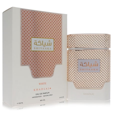Khadlaj Men's Shiyaaka White EDP Spray 3.4 oz Fragrances 6291107971186