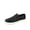 Black, variant on Alone Women's Flat Slip On Quilted Double Layer Foam Padded Cushion Sock Fashion Sneakers Shoes