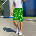 thumbnail image 6 of Sikiie St Patrick's Day2 Mens Pajama Shorts, Lightweight Lounge Pant with Pockets Soft Sleep Pj Shorts for Men4X-Large, 6 of 6