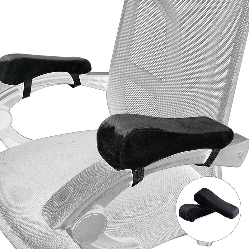 1pcs New Slow Rebound Memory Foam Armrest Cushion Pad Chair Mat Elbow Rest Af8 