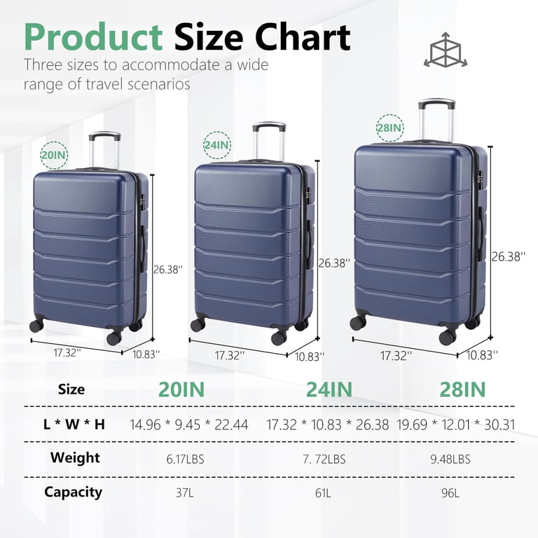 Concetta 24 In. Hardside Expandable Luggage With TSA Lock photo 6