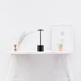 thumbnail image 3 of Cordless Table Lamp Rechargeable Battery Powered Operated Desk Lamp for Reading Living Room, Black, 3 of 6
