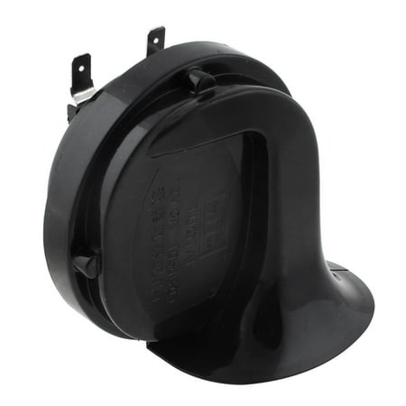 Black Horn Plug - Unique Bargains Plastic Shell Snail Shape Electric Bike Vehicle Boat Car Horn Black