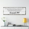 thumbnail image 7 of Jeremiah 29:11 White Bible Verse Canvas Christian Wall Art Ready to Hang Unframed, 7 of 7