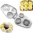 thumbnail image 1 of Egg divider Egg slicer Mozzarella cutter Chopper 3 in 1 kitchen tool, 1 of 5
