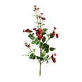 thumbnail image 2 of Tallos de flores artificiales para decoración de bodas en el hogar | Rama de flores artificiales con follaje verde | Plantas artificiales de plástico para arreglos en jarrones, 2 of 6