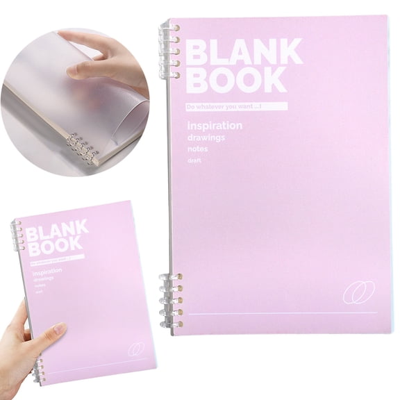 YEESHU B5 Size Notebook Mm Ruled Bound Thick Note Making Book With Plastic Cover Portable Writing Journal For Home Office Assorted Colors