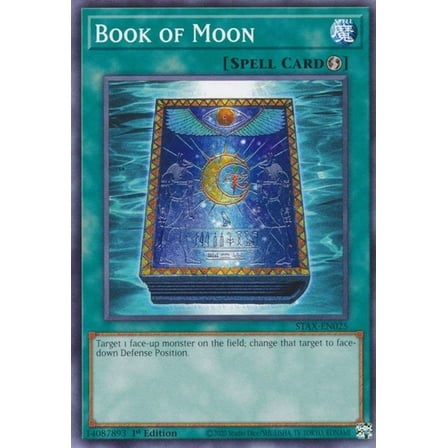 YuGiOh 2-Player Starter Set Common Book of Moon STAX-EN025
