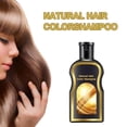 thumbnail image 4 of Champú de Color de Cabello para Cabello Gris, Champú de Tinte Natural para El Cabello, Cabello de Larga Duración, Oscurece El , - 200ml Yinane champú para oscurecer el cabello, 4 of 8