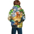 thumbnail image 2 of Youth Wings of Fire Dragon Hoodies 3d Printed Pullover Hooded Sweatshirt With Pocket For Boys Girls, 2 of 7