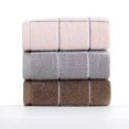 thumbnail image 4 of Nvzi 3 PcsThin Towels for Bathroom, Pink Cotton Towels Bath 74x34cm - Soft & Lightweight Cotton Towel Set, Absorbent Towels for Daily Use, Ideal for Home, Travel & Bathroom Needs., 4 of 4