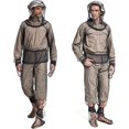 thumbnail image 1 of 4 Pieces Mosquito Suit, Light-weight Bug Repellent Jacket Hood & Pants Net Clothing Set For outdoor Protection From Insects,flies,gnats LBN, 1 of 5