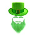 thumbnail image 4 of Accesorio de disfraz de Sombrero del Día de San Patricio Strade Fareast Limited Verde, 4 of 8