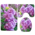 thumbnail image 1 of ABPHQTO Lindas lilas Juego de alfombras de baño de 3 piezas Alfombra de baño Alfombra de contorno y tapa de inodoro ABPHQTO  Cont-CHAPPLE-30884, 1 of 2