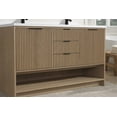 thumbnail image 3 of San Diego 55" Freestanding Bathroom Vanity Oak, 3 of 11