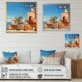 thumbnail image 4 of Designart "Tones Fontanas Italy Terracotta wall art VII" Architecture Floater Framed Canvas Print, 4 of 7